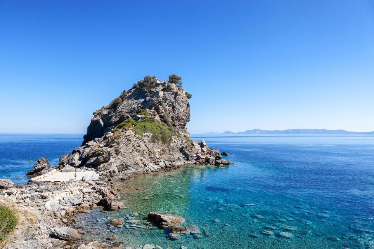 Elios Private Living Villa Neo Klima Bagian luar foto